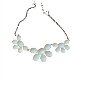 Charming Charlie White chunky necklace